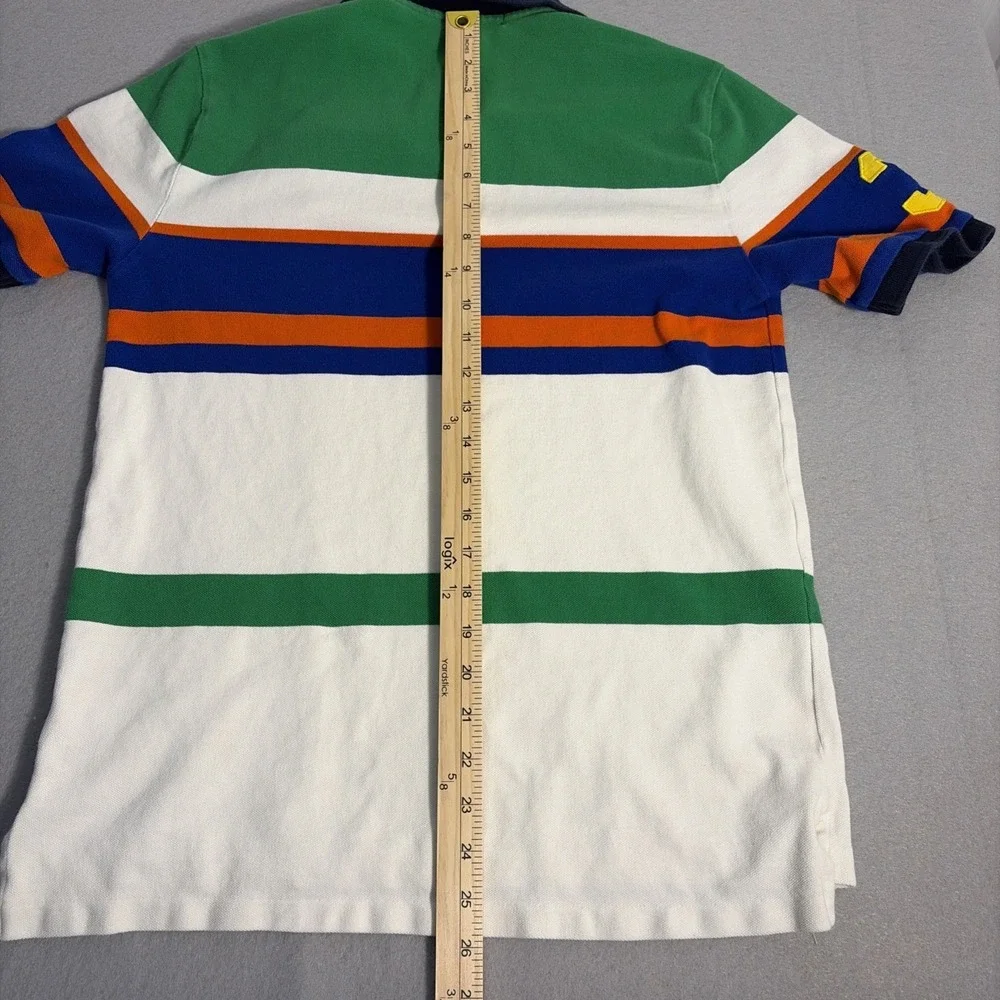 Polo Ralph Lauren Teens Polo Shirt XL Preppy  Yacht Club Big Pony Striped